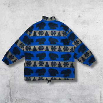 POLAIRE BAYOU BLEU MARRON L – Image 2