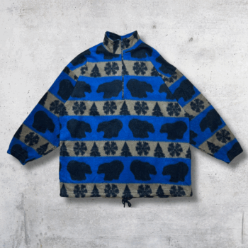 POLAIRE BAYOU BLEU MARRON L