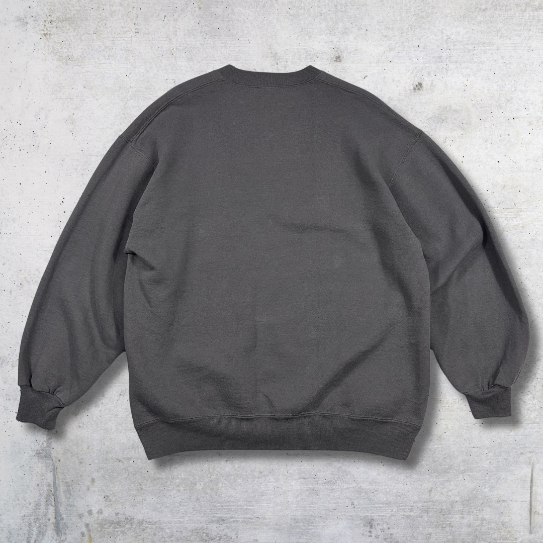 SWEAT RUSSELL CREWNECK 90'S GRIS FONCÉ L – Image 2