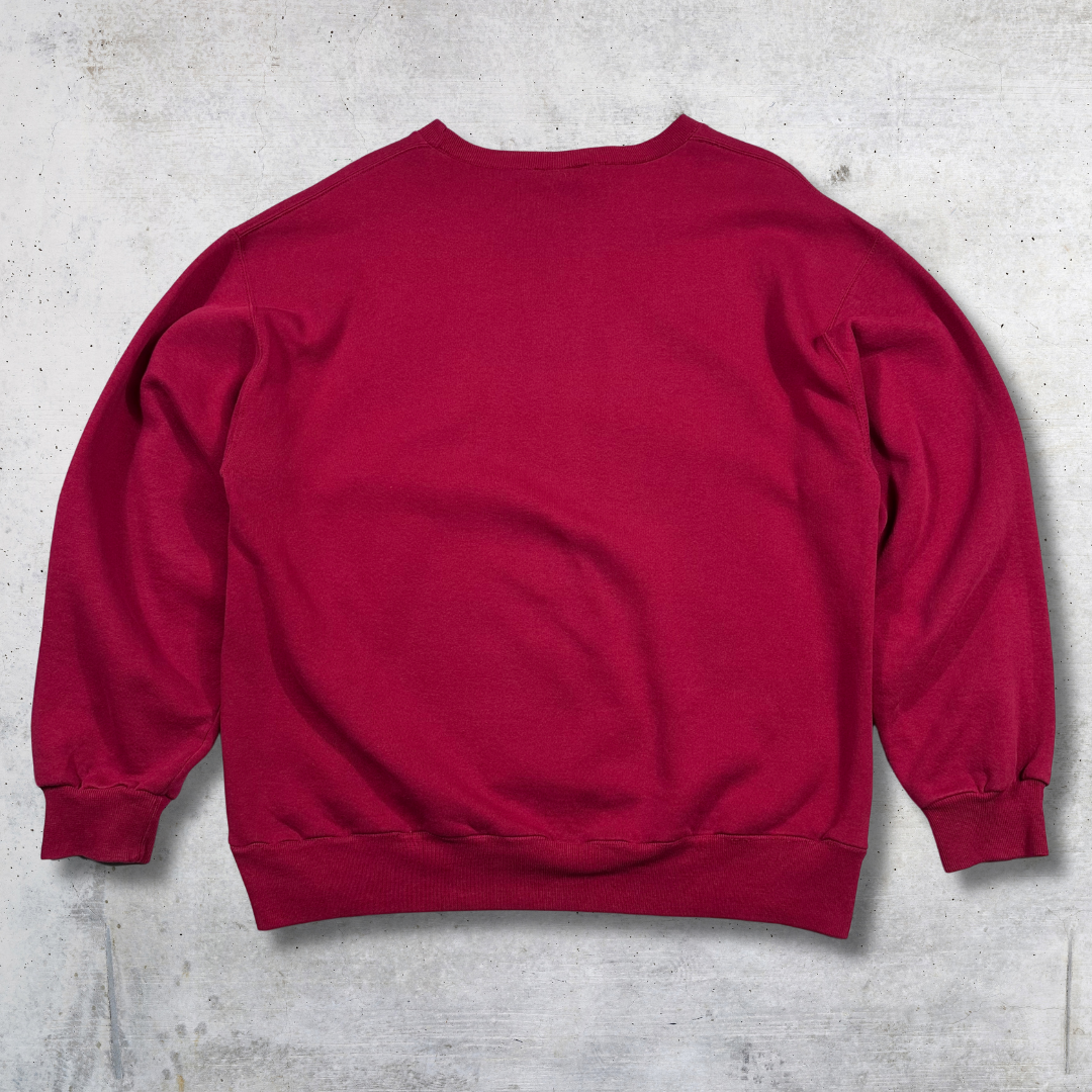 SWEAT RUSSELL CREWNECK 90'S FRAMBOISE L – Image 2