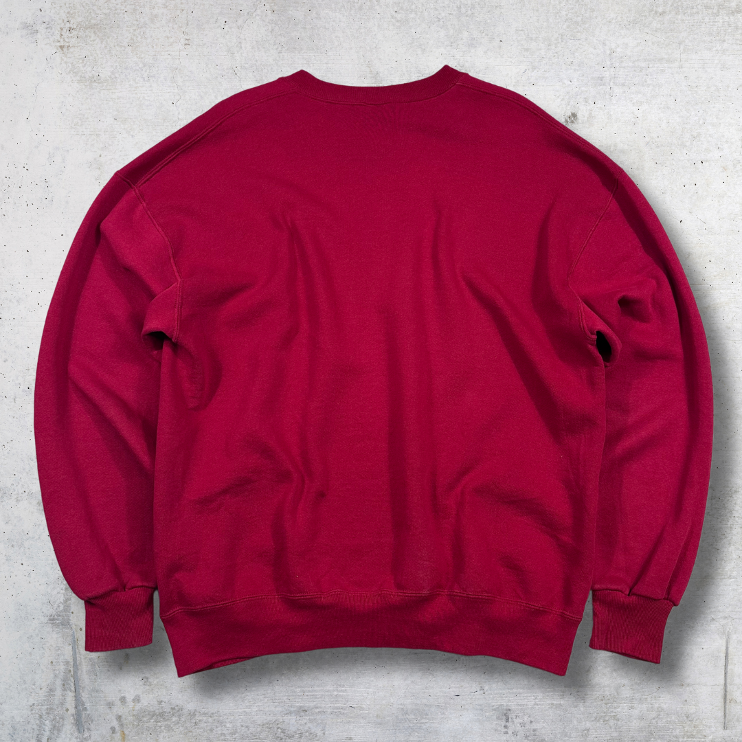 SWEAT RUSSELL CREWNECK 90'S FRAMBOISE XL – Image 2