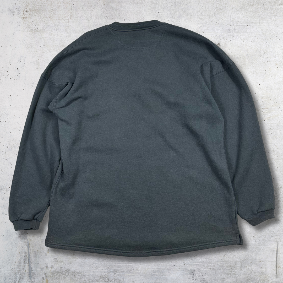SWEAT RUSSELL CREWNECK 90'S VERT FONCÉ XL – Image 2