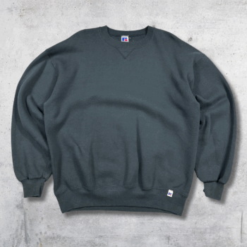 SWEAT RUSSELL CREWNECK 90'S VERT FONCÉ XL