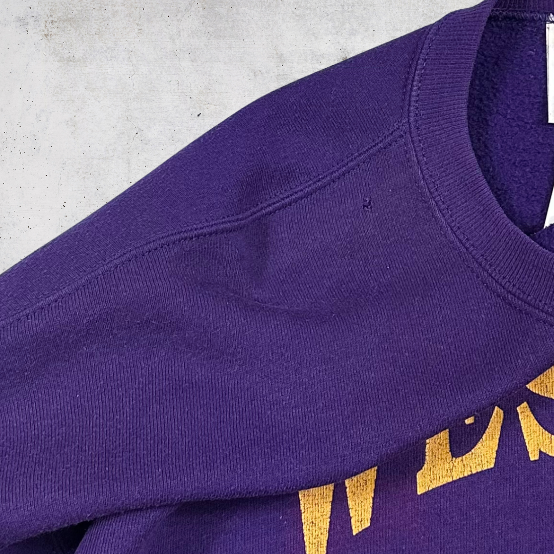 SWEAT RUSSELL CREWNECK 90'S VIOLET WESTERN L – Image 3