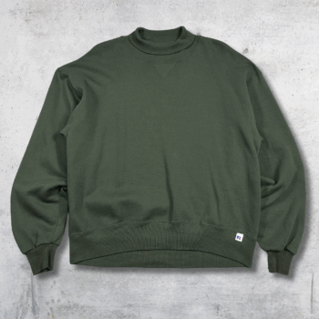 SWEAT RUSSELL VINTAGE 90'S VERT FONCÉ L
