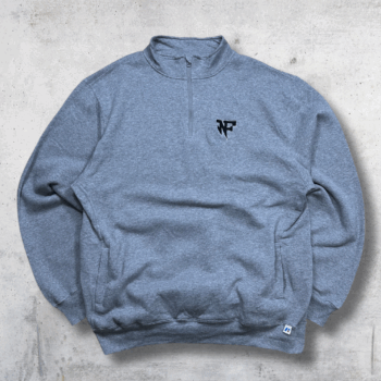 SWEAT FULL ZIP RUSSELL NF GRIS XXL