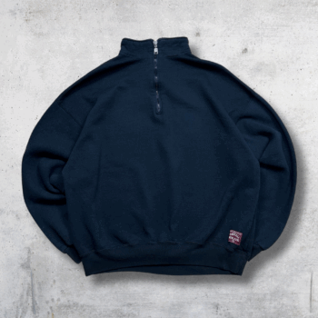 SWEAT 1/4 ZIP RUSSEL NOIR XL