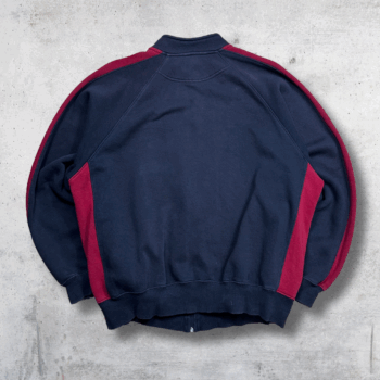 SWEAT FULL ZIP RUSSELL NOIR ROUGE L – Image 2