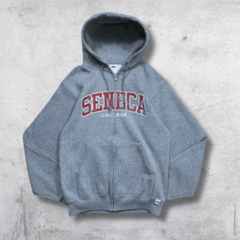 SWEAT FULL ZIP RUSSELL SENECA GRIS M