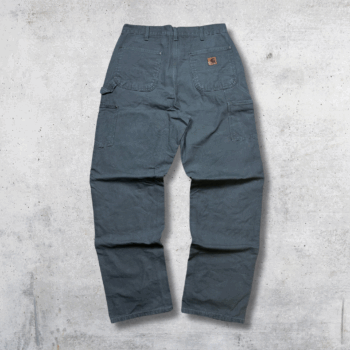 PANTALON CARHARTT DOUBLE KNEE OLIVE W34 L34 – Image 2