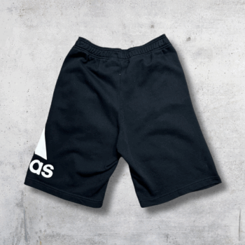 SHORT ADIDAS EN COTTON NOIR GROS LOGO S – Image 2