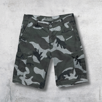 SHORT CARGO MILITAIRE GRIS KAKI W32