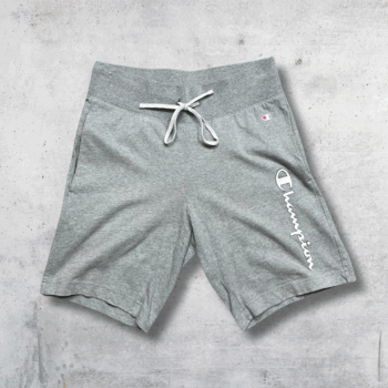 SHORT CHAMPION EN COTTON GRIS XS