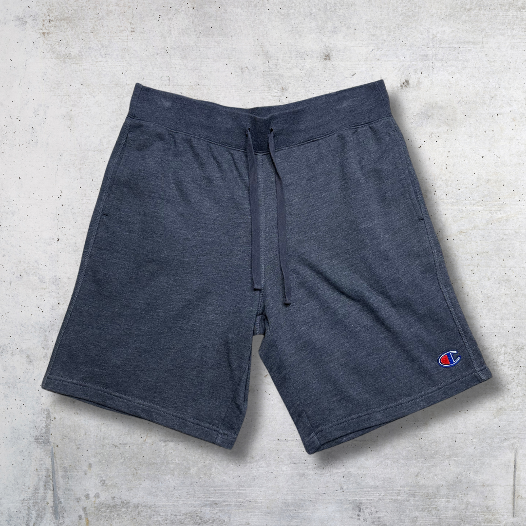 SHORT CHAMPION EN COTTON VINTAGE GRIS BLEU L
