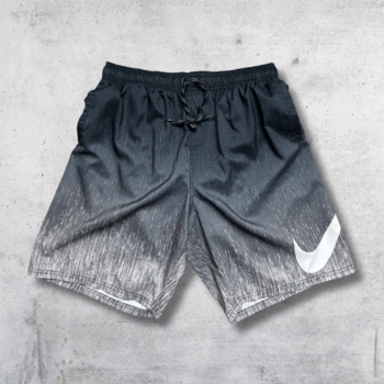 SHORT DE BAIN NIKE GRIS GROS LOGO XL