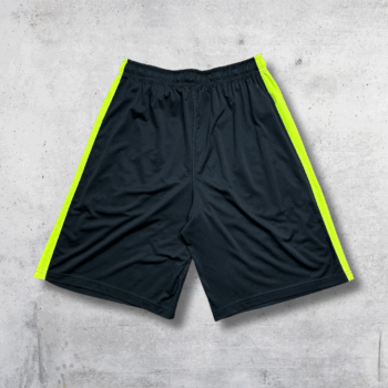 SHORT BASKETBALL NIKE NOIR ET FLUO L – Image 2