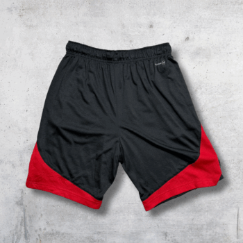SHORT BASKETBALL RUSSELL NOIR ET ROUGE S