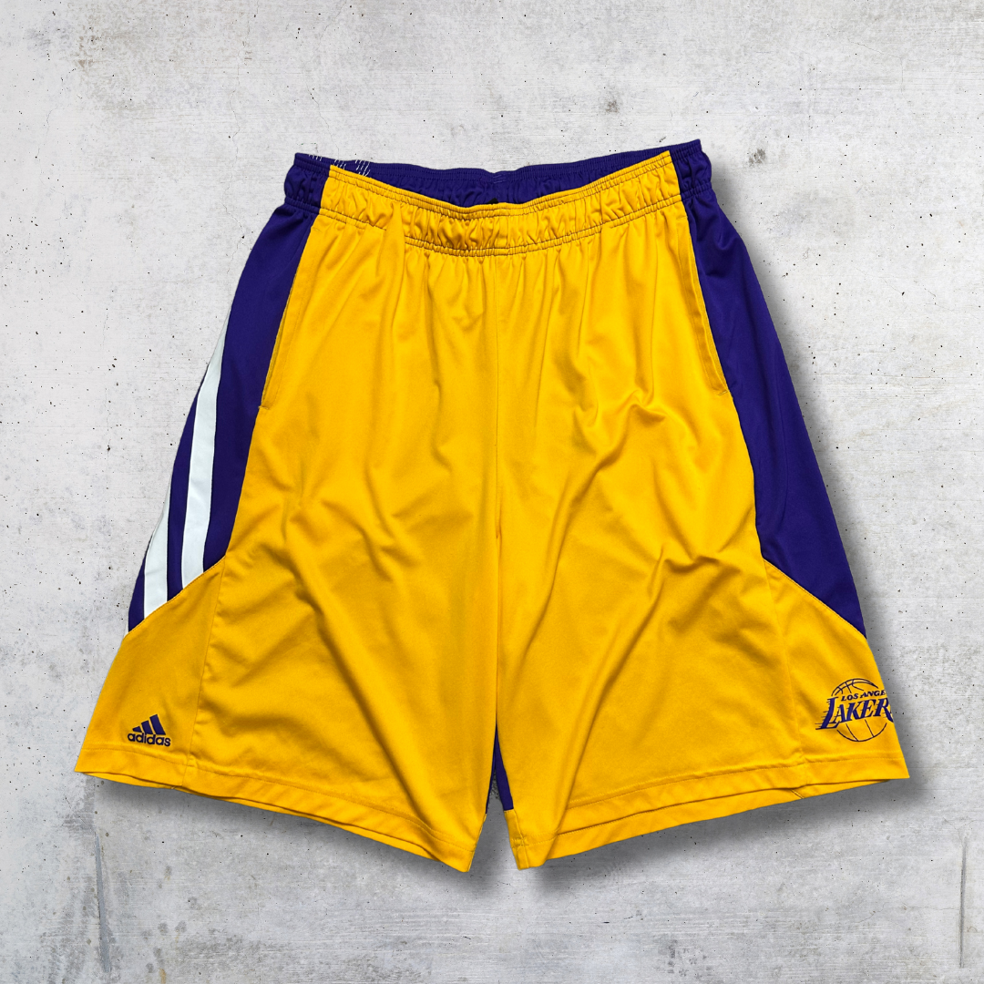 SHORT BASKETBALL SPURS ADIDAS VINTAGE ORANGE VIOLET XL