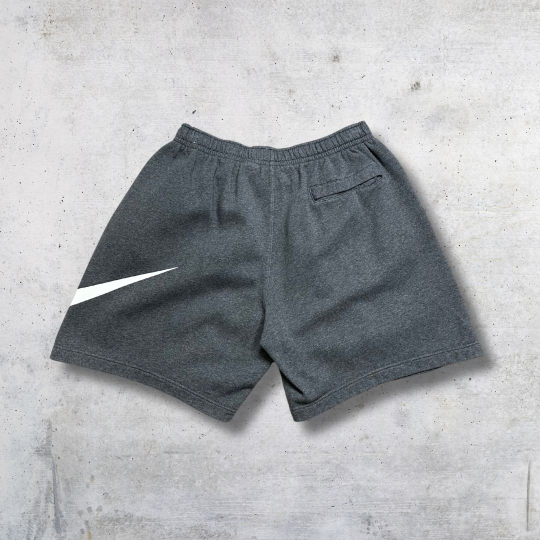 SHORT NIKE VINTAGE GRIS EN COTTON GROS LOGO XL – Image 2