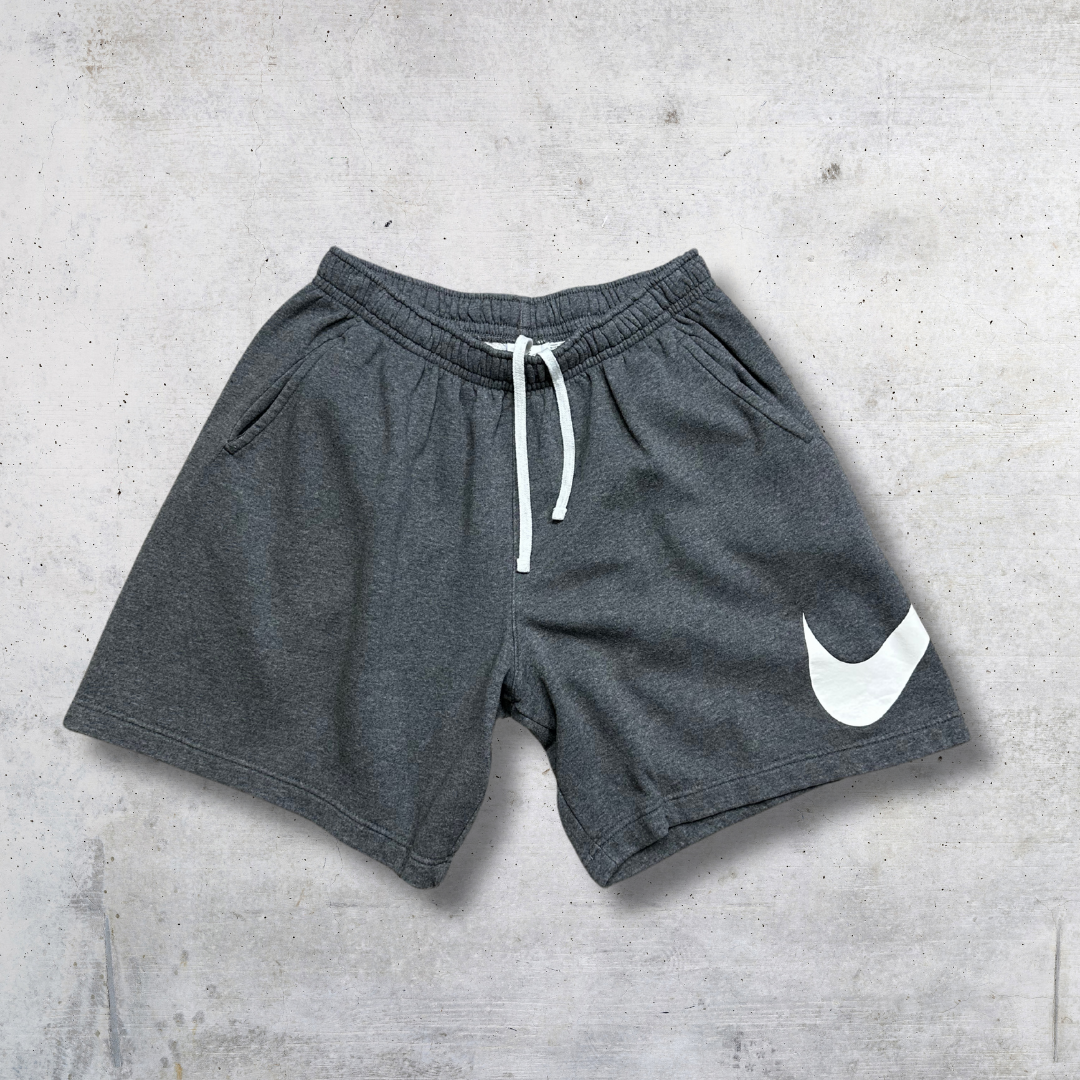 SHORT NIKE VINTAGE GRIS EN COTTON GROS LOGO XL