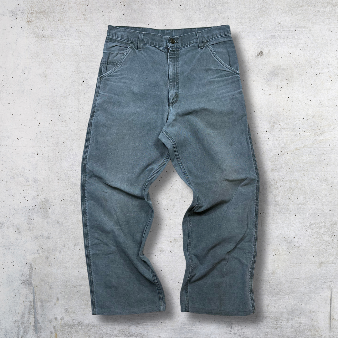 PANTALON Single knee carhartt vintage olive W33 L30