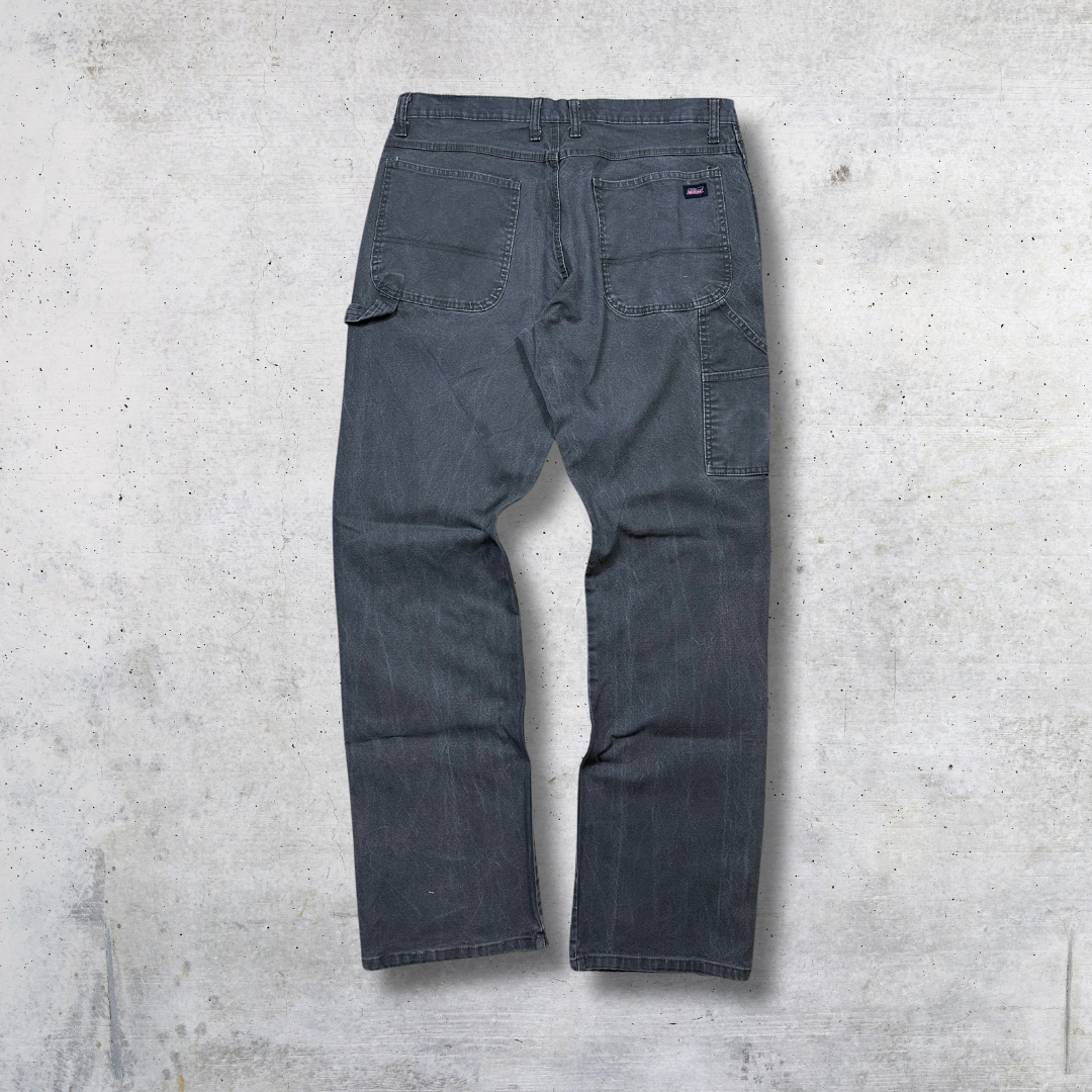 Pantalon Single knee dickies vintage olive W36 L34 – Image 2