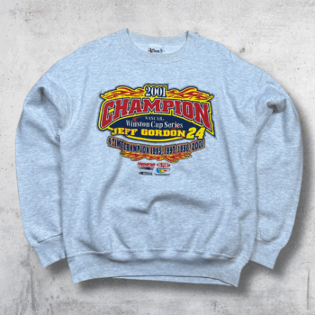 SWEAT NASCAR CHASE CHAMPION 2001 GRIS L