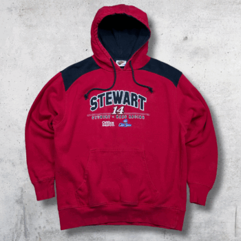 SWEAT NASCAR STEWART 14 ROUGE L