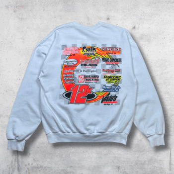 SWEAT NASCAR JERZEES KUZEL BLANC L – Image 2