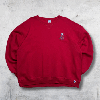 SWEAT RUSSELL CREWNECK  ROUGE XL