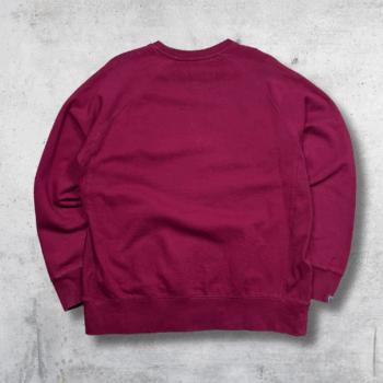 SWEAT RUSSELL CREWNECK EMBROIDED ROUGE L – Image 2