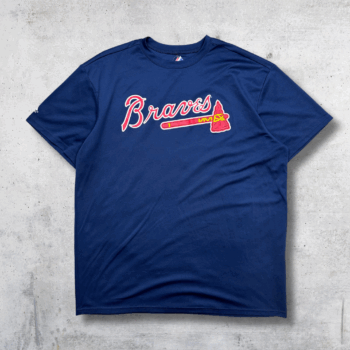 T-SHIRT BRAVS MAJESTIC BLEU MARINE XL