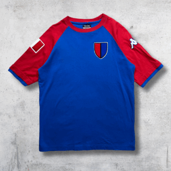 T-SHIRT KAPPA BLEU ROUGE L