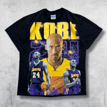 T-SHIRT BOTLEG KOBE NOIR L