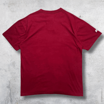 T-SHIRT RUSSELL BORDEAUX L – Image 2