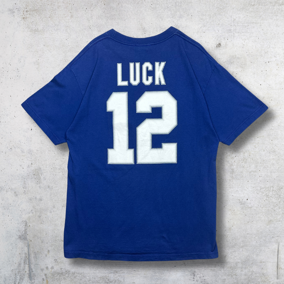 T-SHIRT VINTAGE NFL COLTS BLEU L – Image 2