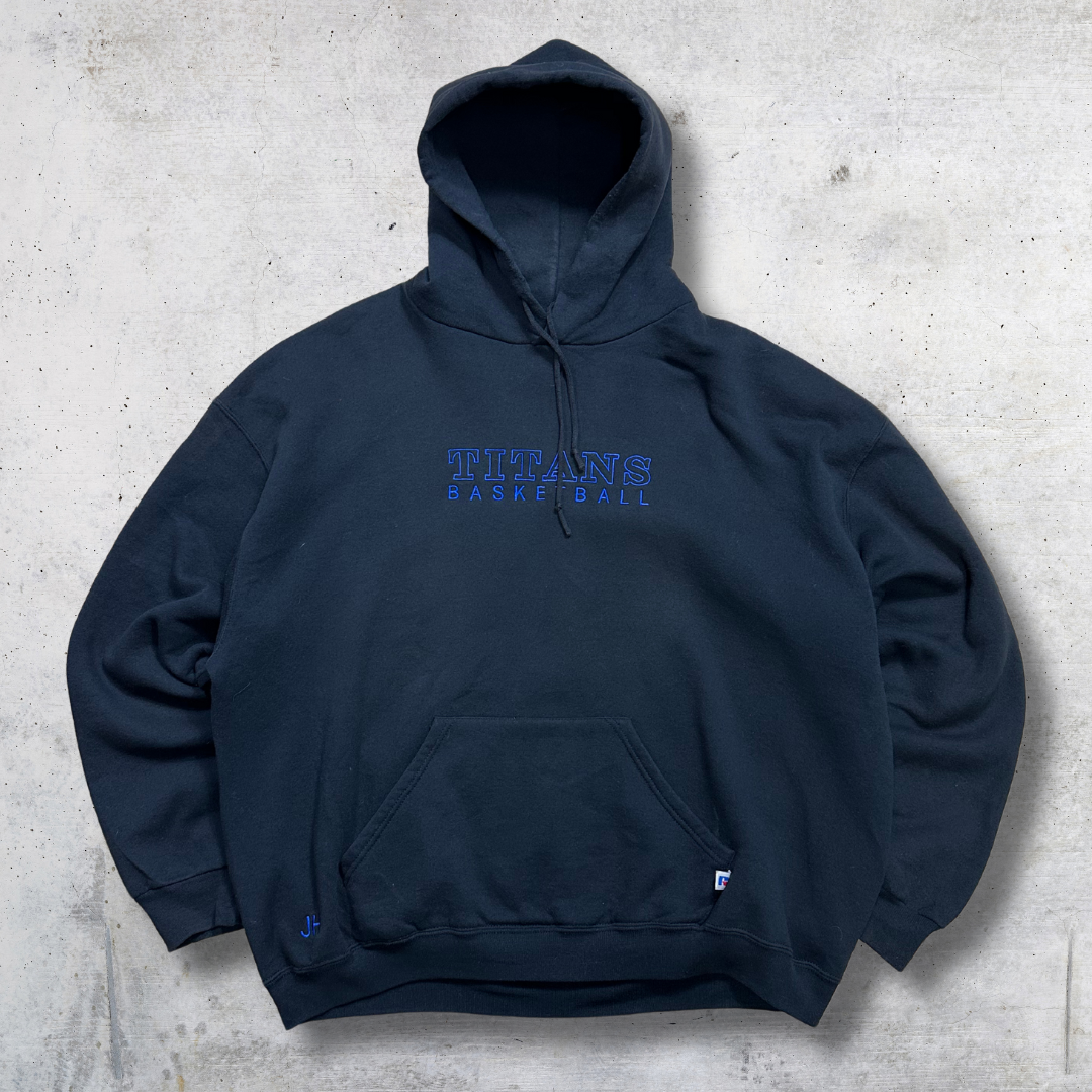 HOODIE RUSSELL TITANS NOIR XXL