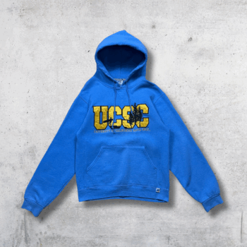 HOODIE RUSSELL UCSC BLEU CIEL S