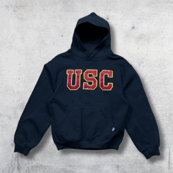 HOODIE RUSSELL USC NOIR S
