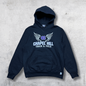 HOODIE RUSSELL NOIR CHAPEL HILL M