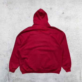 HOODIE RUSSELL WISCONSIN ROUGE XL