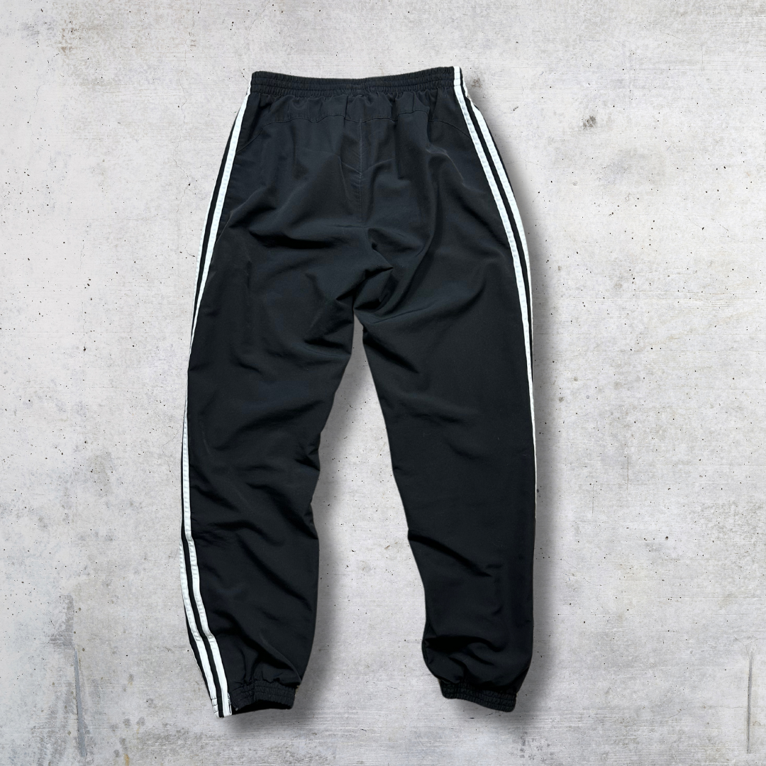 JOGGING ADIDAS NOIR 3 BANDES BLANCHES M – Image 2