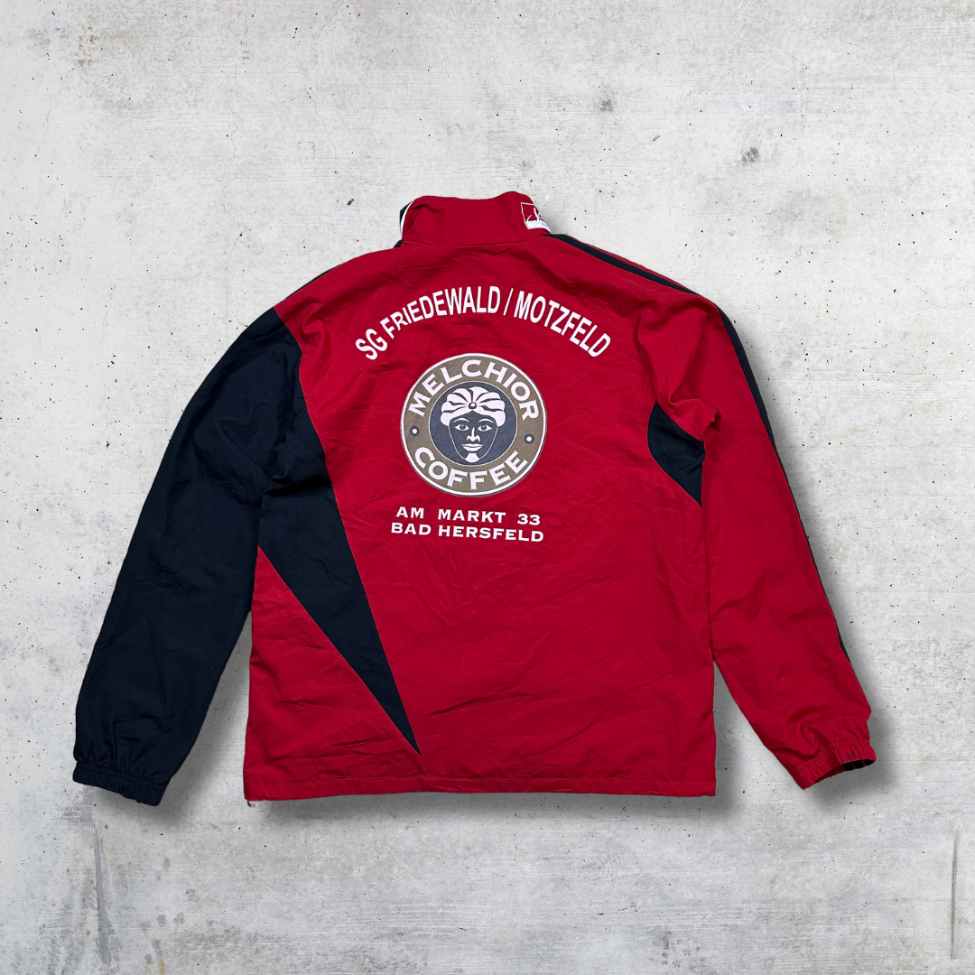 VESTE DE SURVÊTEMENT ADIDAS ROUGE ET NOIR M – Image 2