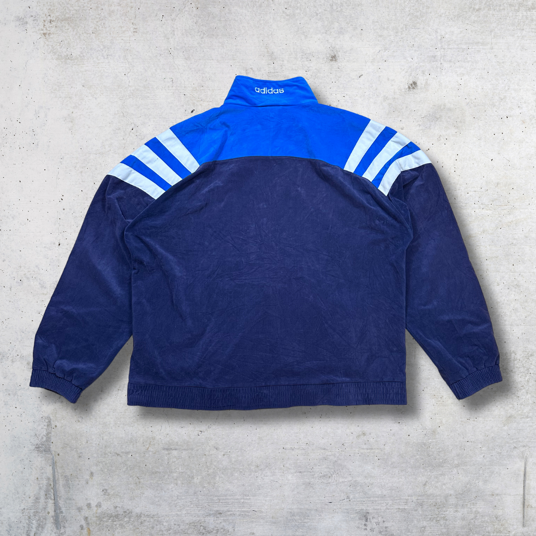 VESTE DE SURVÊTEMENT ADIDAS BLEU ET MARINE XL – Image 2