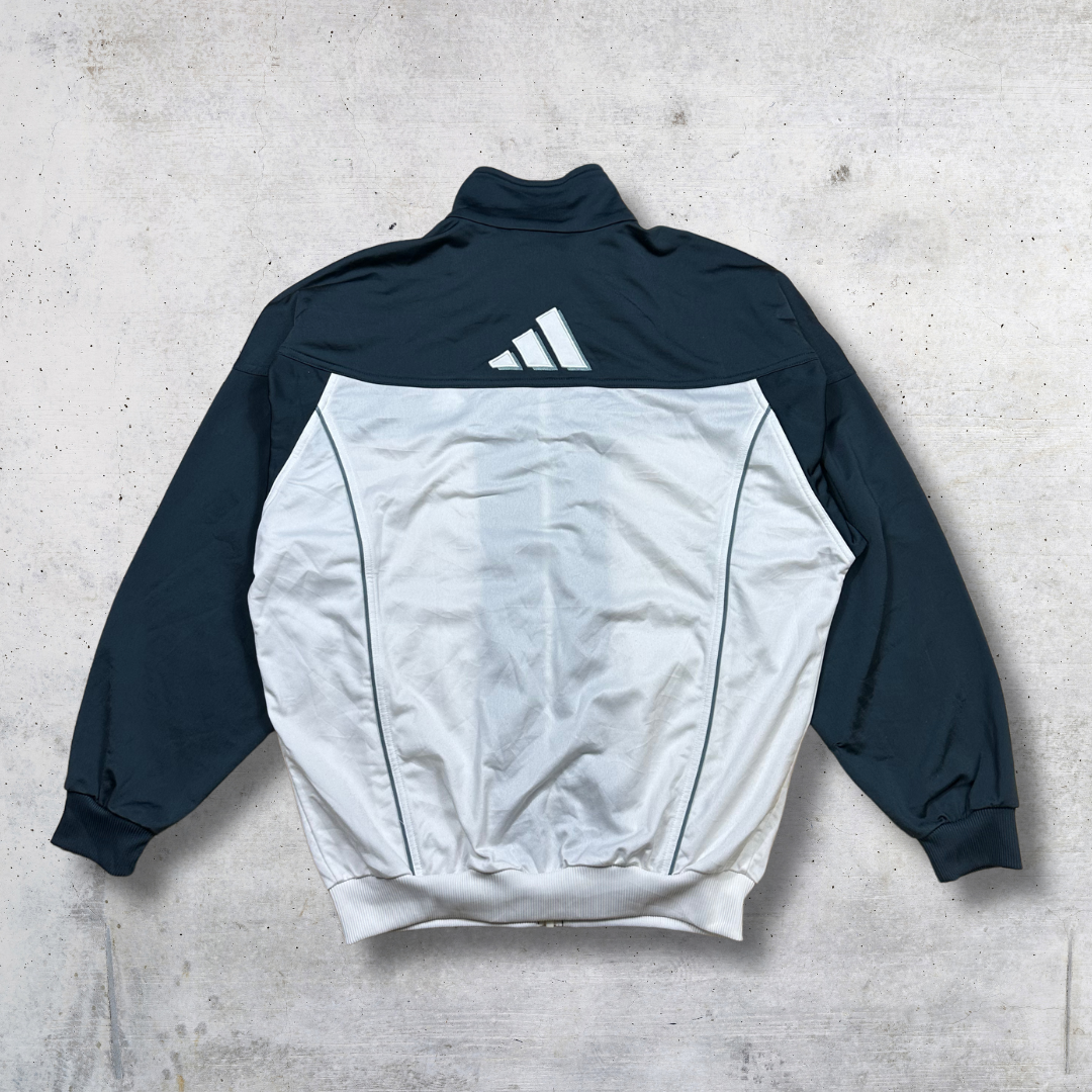 VESTE DE SURVÊTEMENT ADIDAS VERT GRIS BLANC M – Image 2