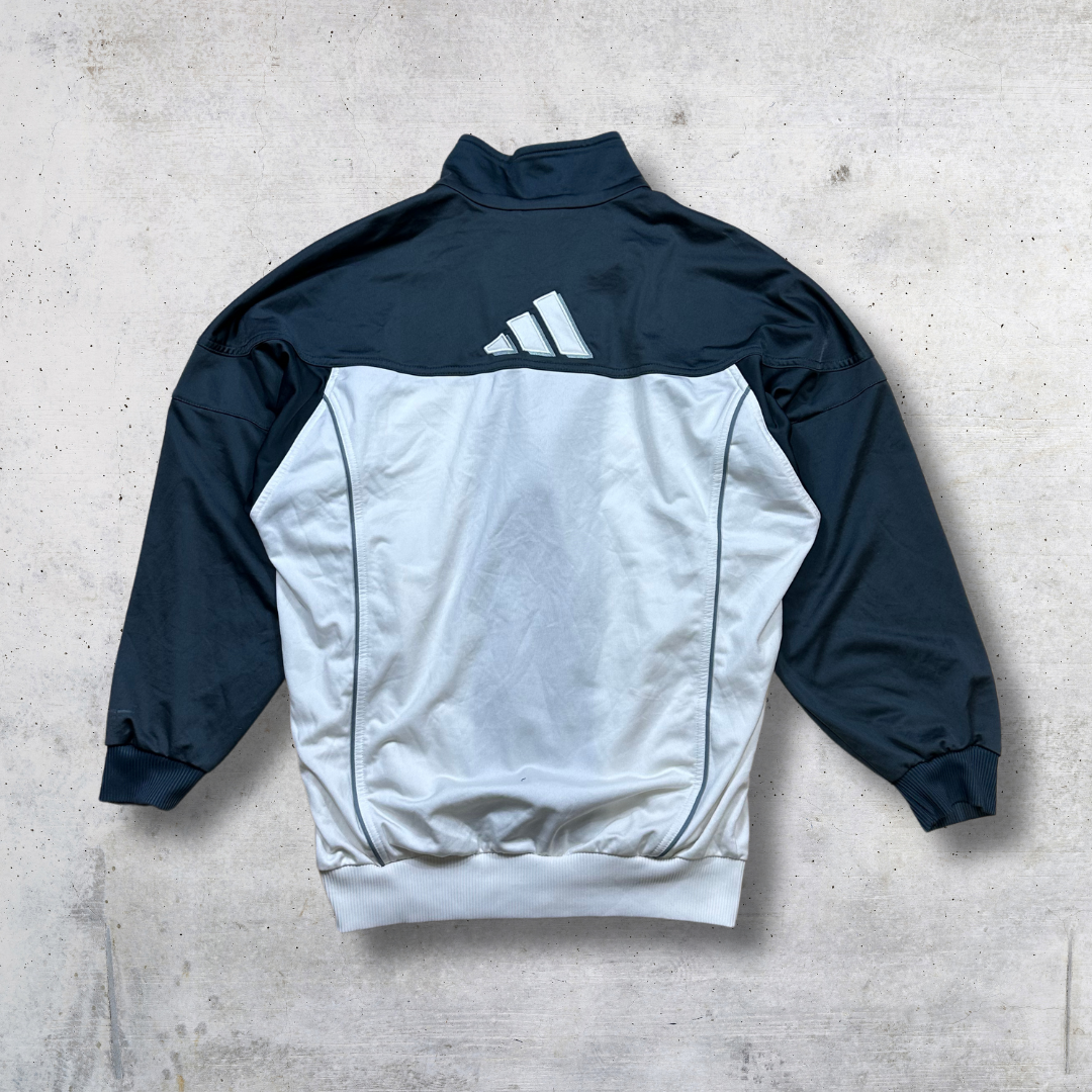 VESTE DE SURVÊTEMENT ADIDAS VERT ET GRIS S – Image 2
