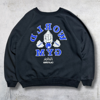 CREWNECK WORLD GYM XL