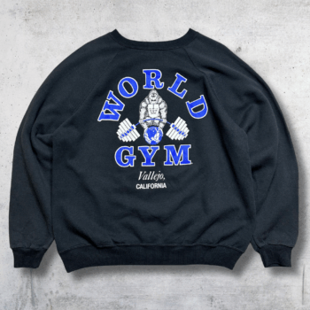 CREWNECK WORLD GYM XL