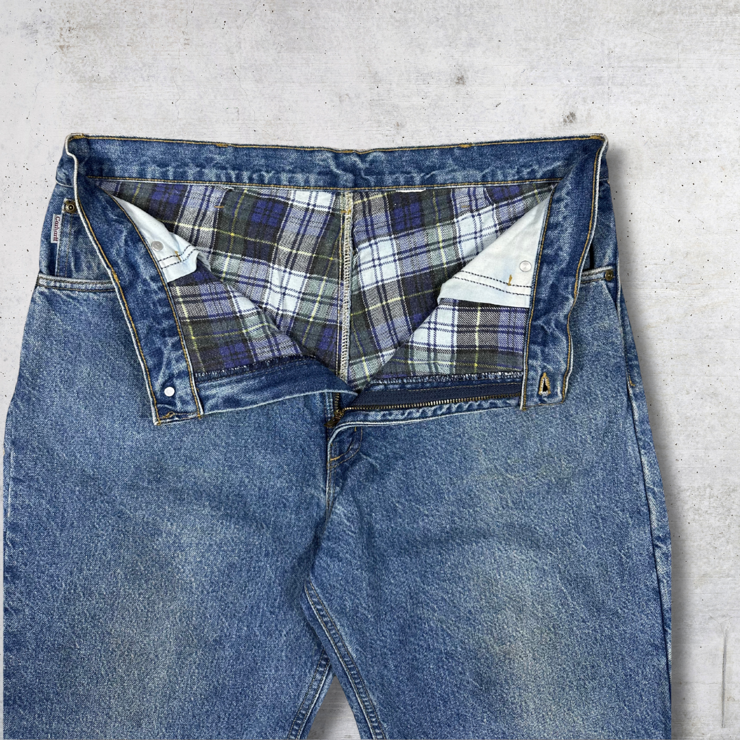 JEAN CARHARTT AVEC DOUBLURE BLEU W38 L32 – Image 3