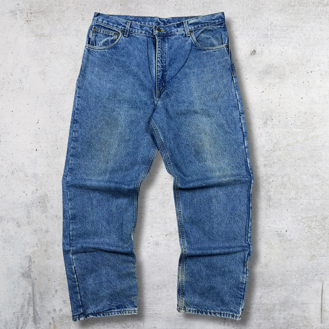 JEAN CARHARTT AVEC DOUBLURE BLEU W38 L32